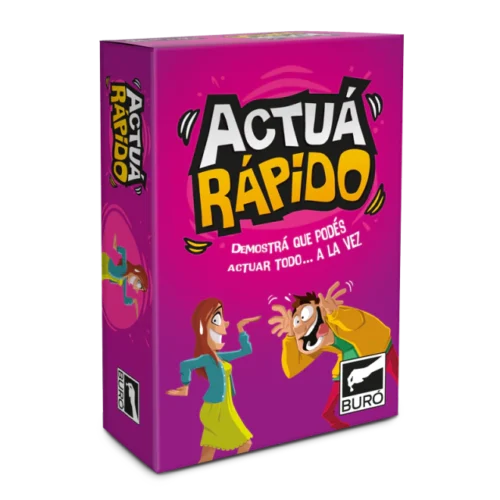 Actuá rápido