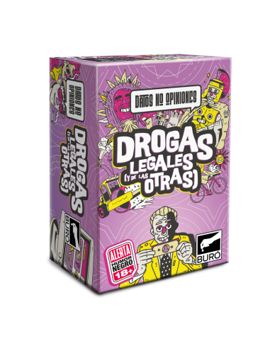 Datos no opiniones - Drogas legales (y de las otras)