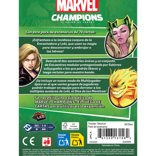 Marvel-Champions-LCG-Trickster-Takeover-4 Marvel Champions: El juego de cartas - Trickster Takeover Pack de escenarios