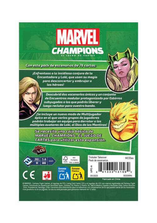 Marvel-Champions-LCG-Trickster-Takeover-4 Marvel Champions: El juego de cartas - Trickster Takeover Pack de escenarios