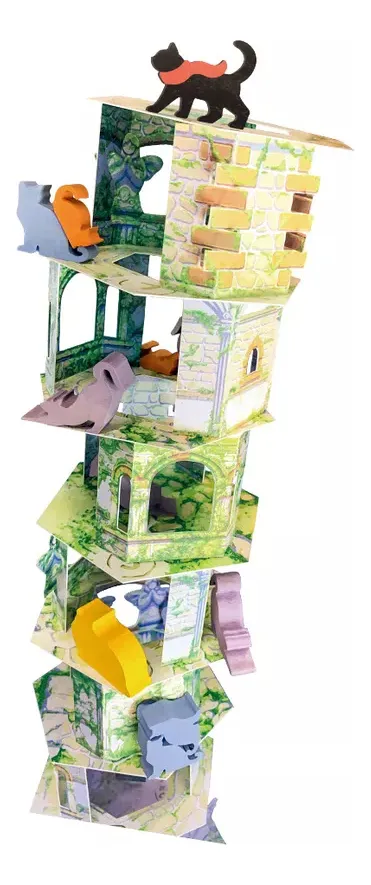 El gato y la torre