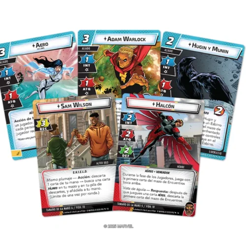 Marvel Champions: El juego de cartas – Falcon Pack de héroe