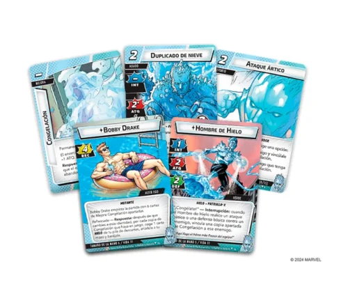 iceman2 Marvel Champions: El juego de cartas - Iceman Pack de héroe