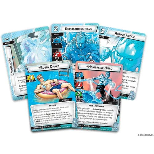 iceman2 Marvel Champions: El juego de cartas - Iceman Pack de héroe
