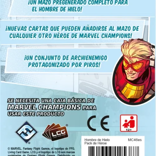 iceman3 Marvel Champions: El juego de cartas - Iceman Pack de héroe