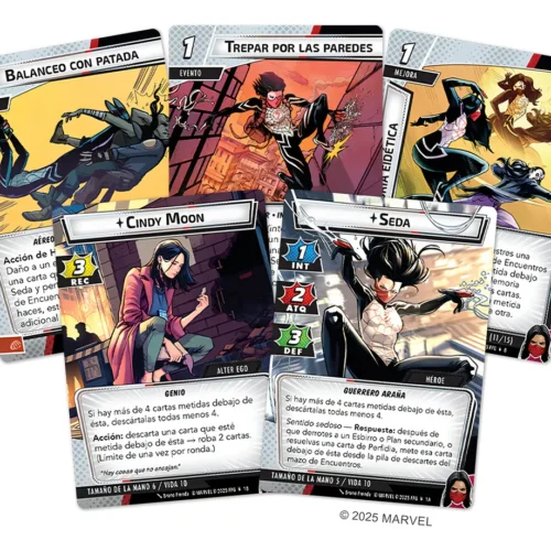 Marvel Champions: El juego de cartas -Silk Pack de héroe