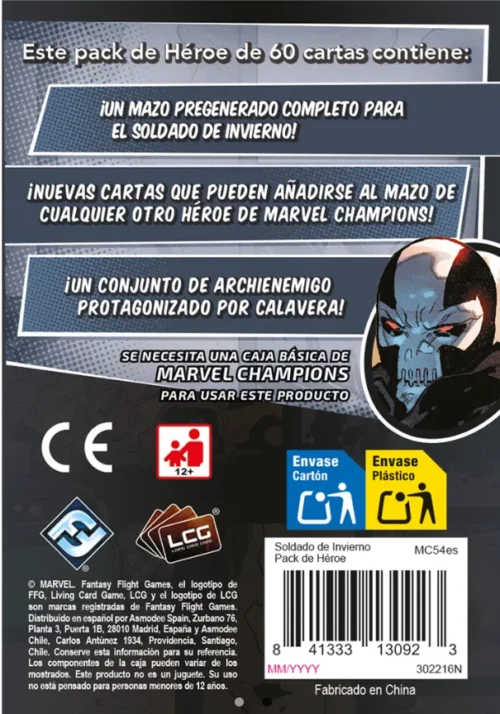 Marvel Champions: El juego de cartas - Winter soldier Pack de héroe