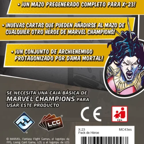 Marvel Champions: El juego de cartas – X-23 Pack de héroe