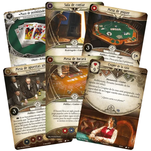Arkham Horror: El Juego de Cartas – Fortuna e Insensatez: Pack de Escenario