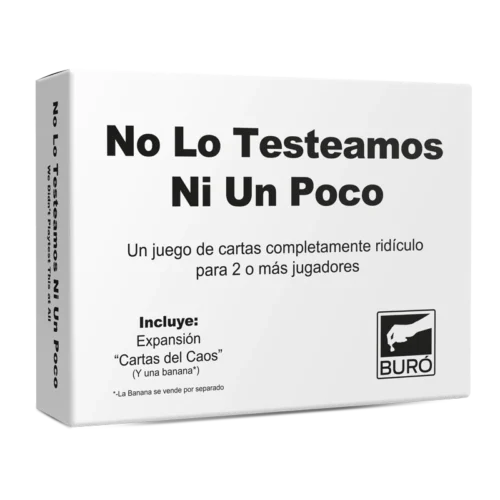 No Lo Testeamos Ni Un Poco