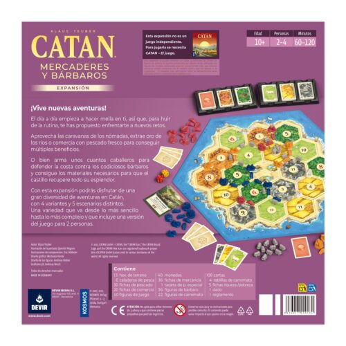Catan: Mercaderes y Bárbaros