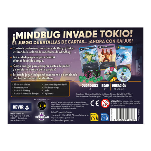 Mindbug: King of Tokyo