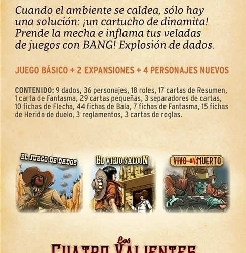 Bang! Explosión de Dados