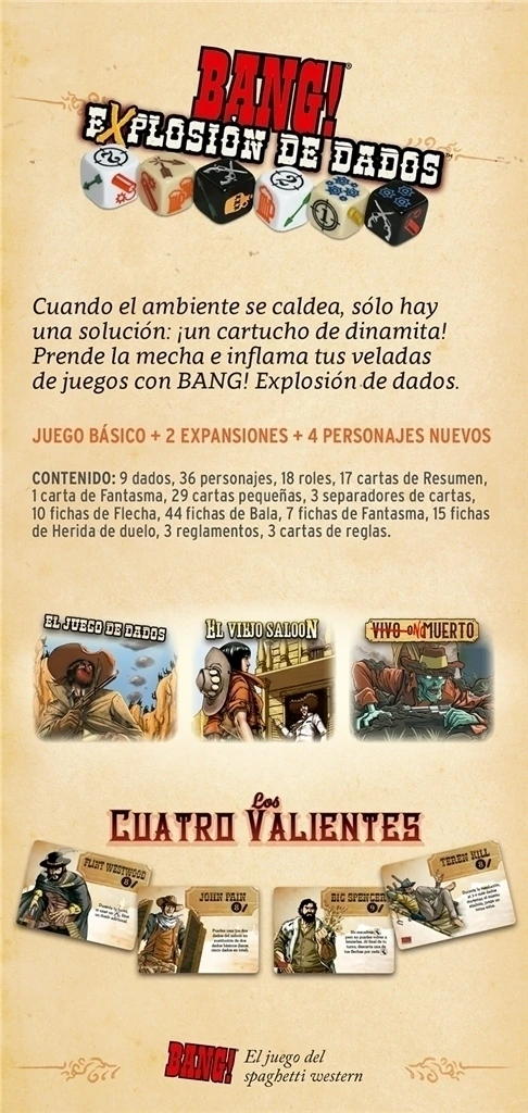 Bang! Explosión de Dados