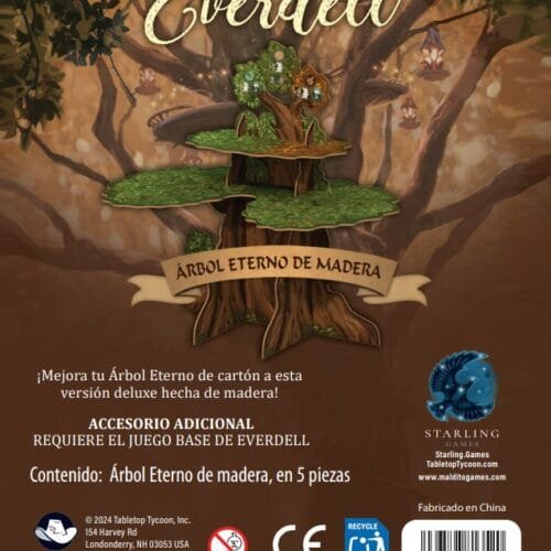 arbol everdell Árbol Eterno de Madera - Everdell