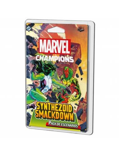 Marvel Champions: El Juego de Cartas – Synthezoid Smackdown Pack de Escenarios